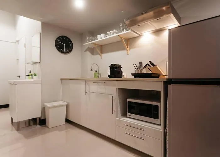 아파트 S1 Large Duplex Silom 3 Beds, Full Kitchen Wifi